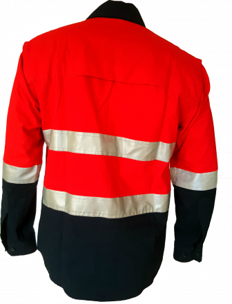 gallery/back view hi vis red transparent